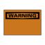 10" High Warning Aluminum Sign, W1AB