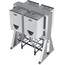 398,000 BTU Commercial Indoor Tankless Rack System - Free-Standing Back-to-Back (NG)