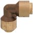 1/4" OD ACP Brass Push-Fit 90-Degree Elbow