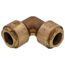 5/8" OD ACP Brass Push-Fit 90-Degree Elbow
