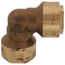 3/4" OD ACP Brass Push-Fit 90-Degree Elbow