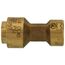 1/4" OD ACP Brass Push-Fit SAE Flare Adapter
