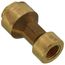 1/4" OD ACP Brass Push-Fit SAE Flare Adapter