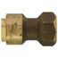 1/2" OD ACP Brass Push-Fit  SAE Flare Adapter