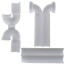 P-Trap and Straight Grid Drain Cover Kit