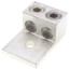 ALCUL Two-Conductor, One-Hole Mount, Socket Screw, 250 AWG-6 Str