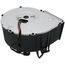 Flex Series Fan Finish Pack w/ White Grille (80 CFM, 1.5 Sones)