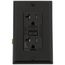 20A, Self Test, Tamper-Resistant Dual-Function AFCI/GFCI Outlet w/ LED Indicator Light (125V) - Brown