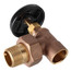 3/4" (Sweat x Male Union) Hot Water Angle Radiator Valve