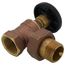 1" (FIP x Male Union) Hot Water Angle Radiator Valve, AHV-1000