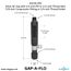 Gap-A-Flo In-Line Air Gap w/ 1/4" FIP or 1/2" MIP Inlet
