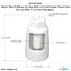 Multi Purpose Air Gap For Water Filter and Softener, 3/4" NPT Schedule 40 Inlet