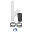 Drain Line Adapter, 1/2" Push In Inlet for Reverse Osmosis Water Filter and 7/8" Barb Insert Inlet for Dishwasher