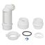 Air Gap For Water Softener and Water Filter w/ PVC Trap Adapter,  3/8" Push-In Inlet