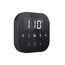 AirButler Steam Shower Control Package with AirTempo Control and Aroma Glass SteamHead in Black Matte Black