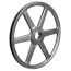 1 Groove AKH Sheave, A, 4L Belt, 12.25" OD