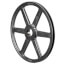 1 Groove AKH Sheave, A, 4L Belt, 12.25" OD