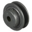 1 Groove Finished Bore Sheave, A, 4L Belt w/ 1/2" Bore, 2.50" O.D.