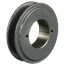 1 Groove AKH Sheave, A, 4L Belt, 3.45" OD