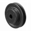 3.75" OD Single Groove AK Cast Iron Sheave w/ 5/8" Fixed Bore