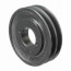 1 Groove Finished Bore Sheave, A, 4L Belt w/ 7/8" Bore, 3.95" O.D.