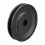 1 Groove Finished Bore Sheave, A, 4L Belt w/ 3/4" Bore, 4.45" O.D.