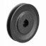 1 Groove Finished Bore Sheave, A, 4L Belt w/ 7/8" Bore, 4.45" O.D.
