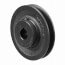 1 Groove Finished Bore Sheave, A, 4L Belt w/ 7/8" Bore, 4.45" O.D.