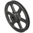 1 Groove Finished Bore Sheave, A, 4L Belt w/ 1" Bore, 8.25" O.D.
