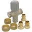 1/2" Union Press Mixing Valve, Lead Free (70-Degree F - 145-Degree F)
