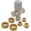 1/2" Lead Free Union Sweat Mixing Valve, 70-145F