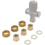 1/2" Union NPT Lead Free Mixing Valve, 70-Degree -145-Degree F
