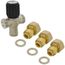 1/2" Union Push Connect Mixing Valve, 1.8 Cv (Lead Free)