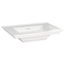 Town Square S Center Hole Only Pedestal Sink Top (White)