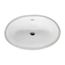 Ovalyn Undercounter Sink Glazed Underside (White)
