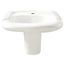 Murro Wall-Hung EverClean Sink Less Overflow, Center Hole Only (White)