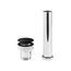 Townsend Freestanding Bathtub Overflow Cover and Drain Kit (Matte Black)