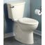 Cadet PRO 2-Piece 1.6 gpf/6.0 Lpf Chair Height Round Front 10" Rough Toilet Less Seat (Linen)