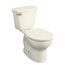 Cadet PRO 2-Piece 1.28 gpf/4.8 Lpf Standard Height Round Front 10" Rough Toilet Less Seat (Linen)
