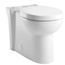 Studio Skirted Chair Height Round Front Bowl w/ Seat (White)