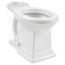 Town Square S Chair Height Elongated Bowl (White)