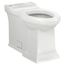 Town Square S Skirted Chair Height Elongated Bowl w/ Seat (White)