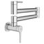 Studio S Wall-Mount Pot Filler Kitchen Faucet (Stainless Steel)