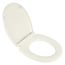 Traditional Slow-Close & Easy Lift-Off Round Front Toilet Seat (Linen)