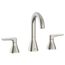 Aspirations 8" Widespread 2-Handle Bathroom Faucet 1.2 gpm/4.5 L/min With Lever Handles (Brushed Nickel), 7061801.295