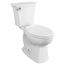 Edgemere 1.28 GPF 16-1/2" Elongated-Front HET Toilet w/ Seat for Trade (White)