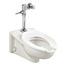Afwall Millennium Wall-Hung EverClean Toilet System w/ Manual Piston Flush Valve, 1.1 gpf/4.2 Lpf (White)