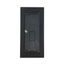 Exterior Versatile Gas Plug & Anodized Aluminum Door with 1/2" NPT Inlet x 3/8" Quick Disconnect Outlet, 2 PSI