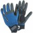 ActivArmr 97-003 Puncture Resistant Gloves, Nitrile Palm & Fingers Coating, Black/Blue, XL