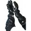 AlphaTec 87-224 Medium-Duty Chemical Resistant Gloves, Honeycomb Grip, Black, XL